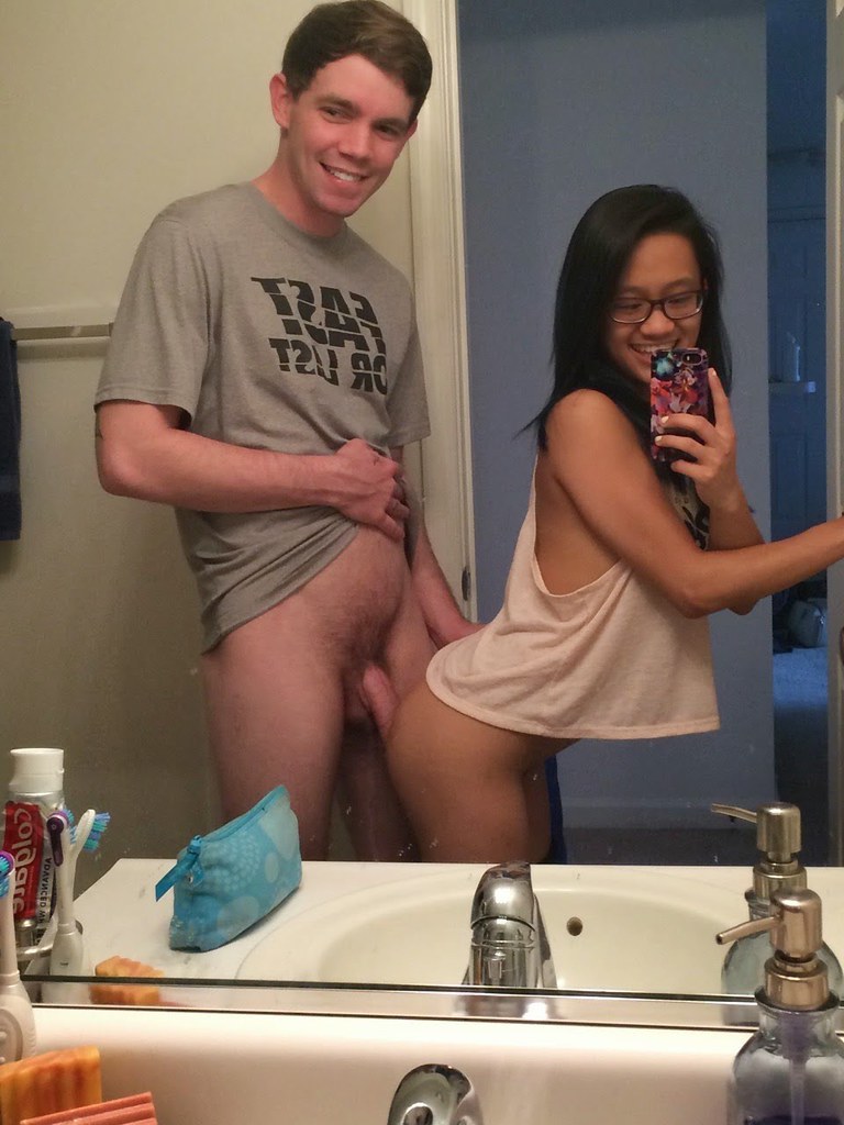 dp creampie at same time gif #glasses  #nerd  #asian  #bathroommirror  #amateur  #goingtogetfucked