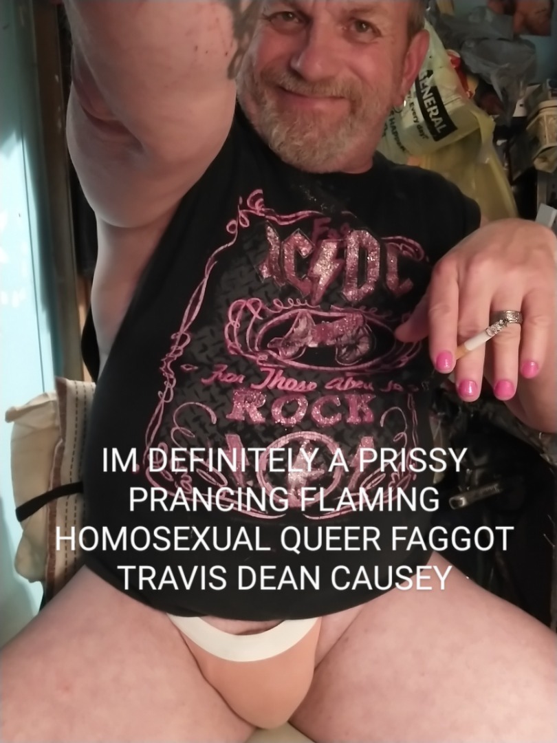 Sissyfaggot Queer Crossdresser Gaytravisdeancausey
